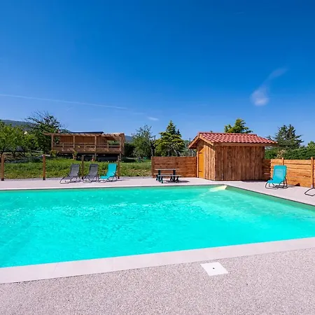 Eco Lodge, Terrasse, Piscine, Parc Du Pilat Campsite Saint-Appolinard (Loire)