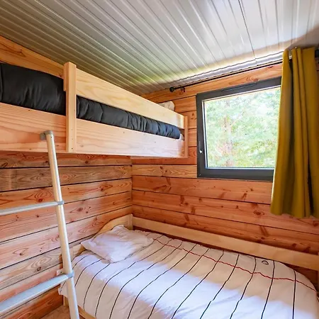 Eco Lodge, Terrasse, Piscine, Parc Du Pilat Campsite